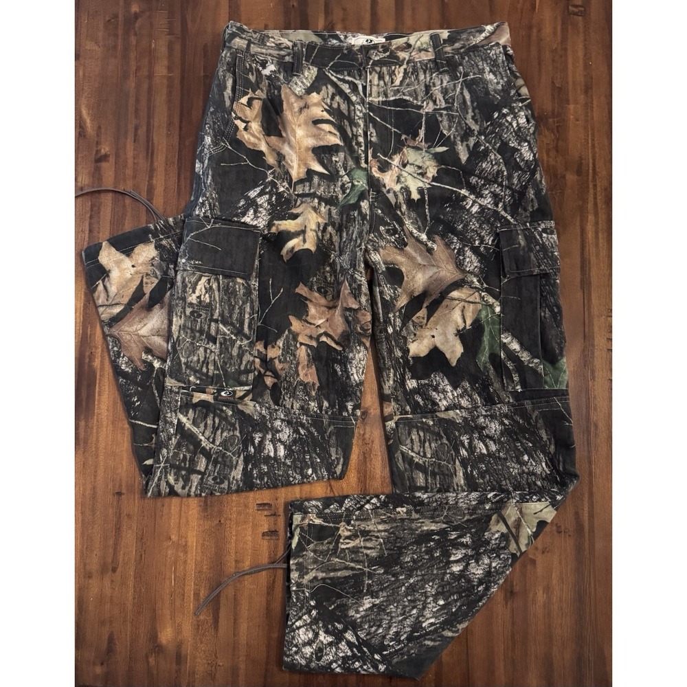 Vintage Mossy Oak Break-Up Camouflage Cargo Pants Size Medium